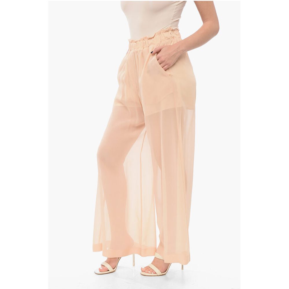 Sleep no More Chiffon Wide-leg Pants