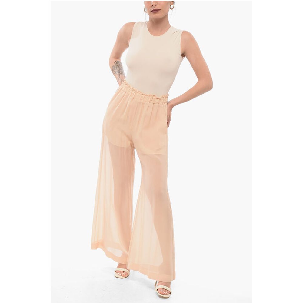Sleep no More Chiffon Wide-leg Pants - Image 4