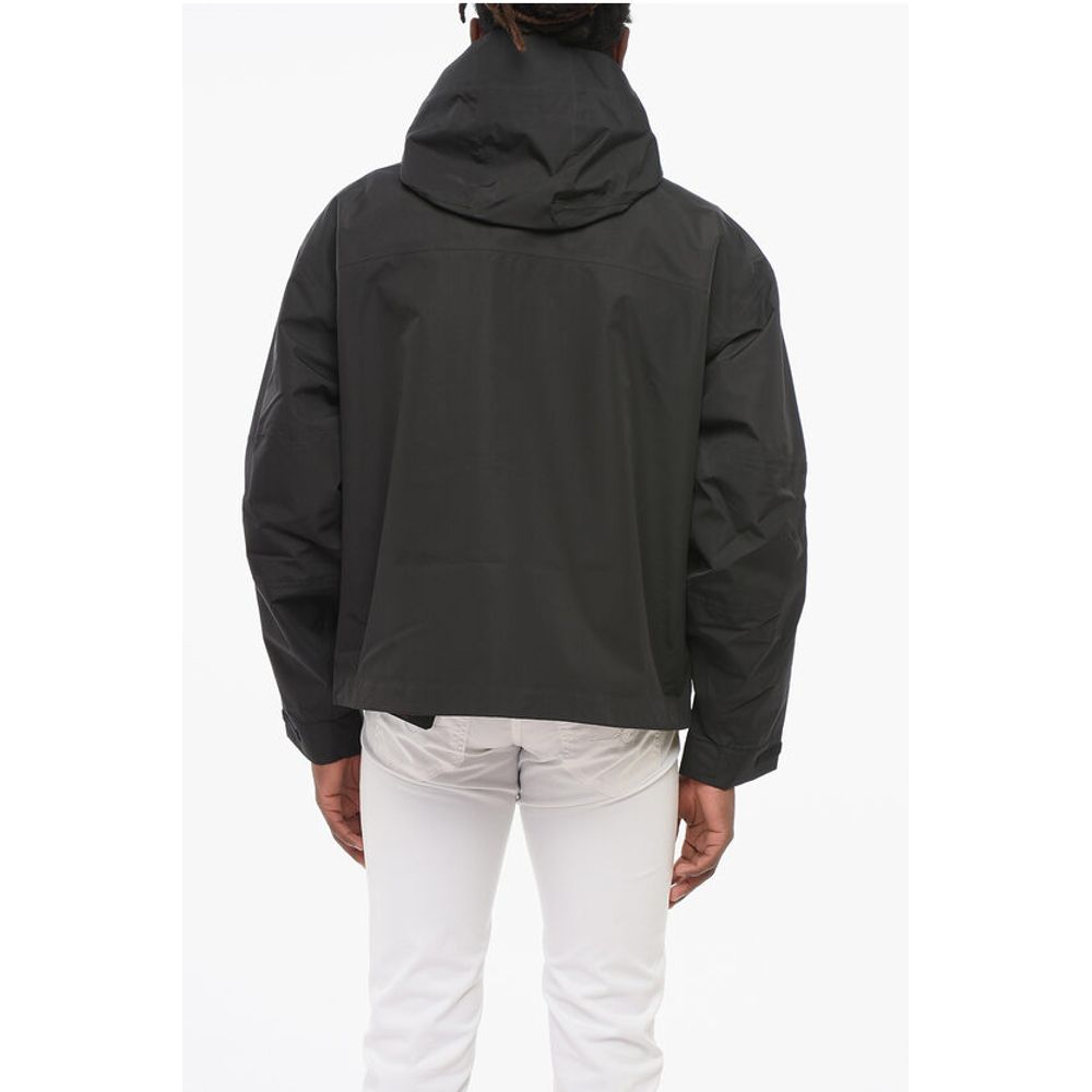 ROA Multi-Pocket Nylon Windbreaker Jacket with Hood - Image 2