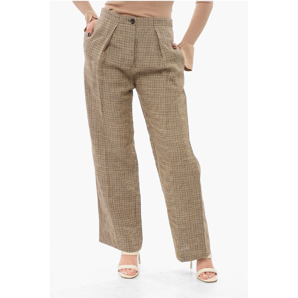 Acne Studios Pleated Cropped Pants