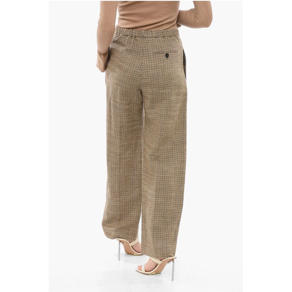 Acne Studios Pleated Cropped Pants - Image 2