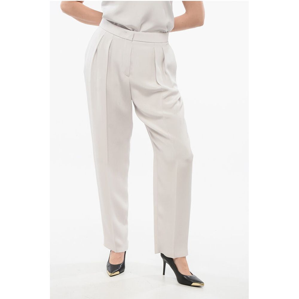 Armani Silk Pleated Pants