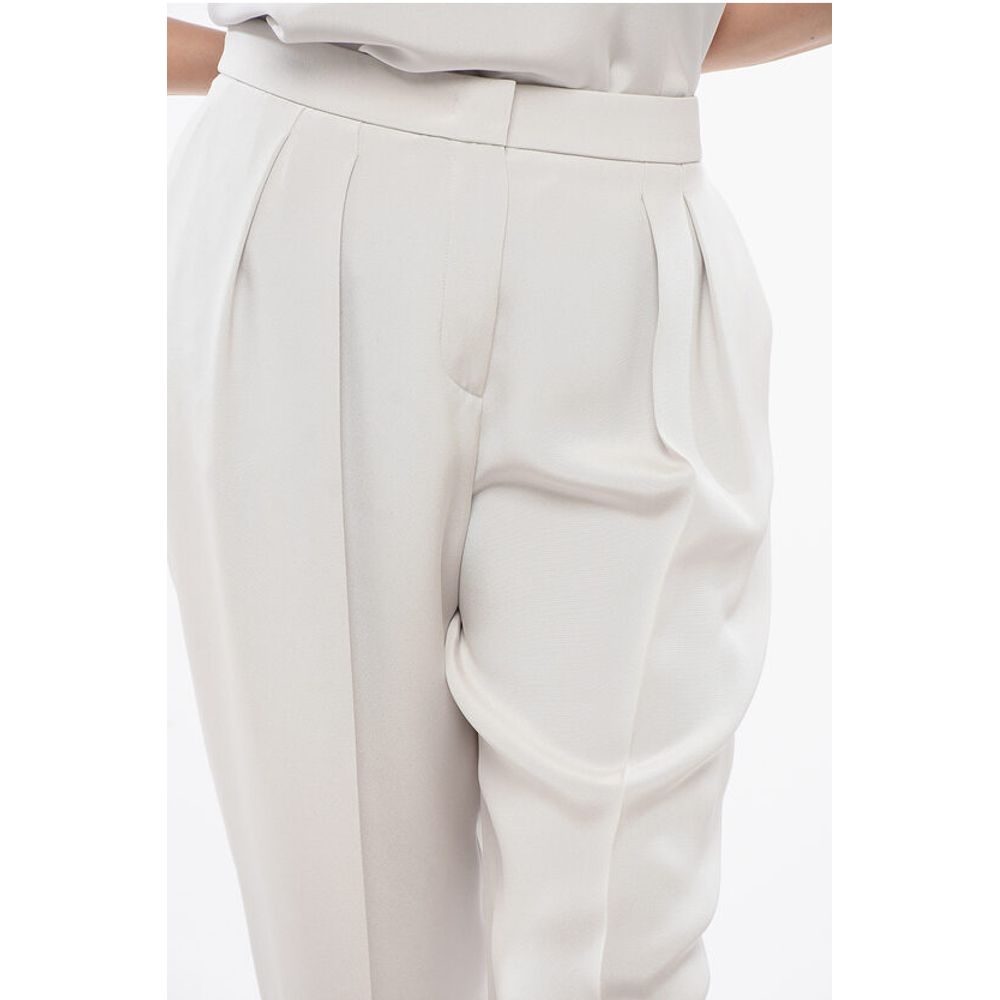 Armani Silk Pleated Pants - Image 3