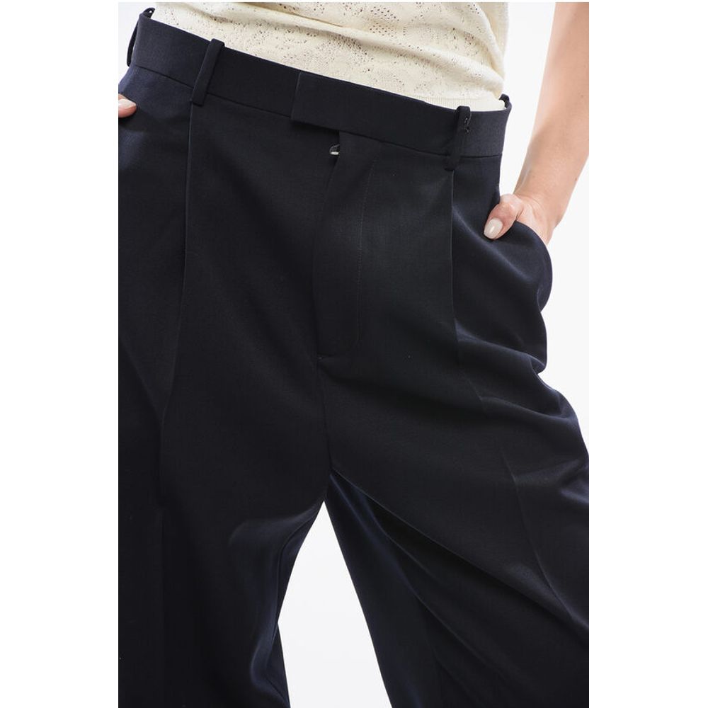Bottega Veneta Twill Low Crotch Pants - Image 3