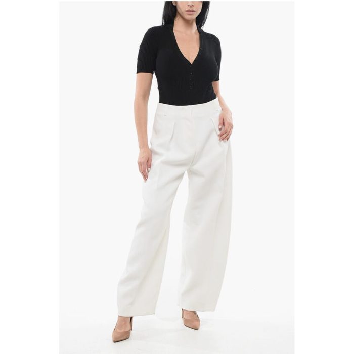 Jacquemus LES SCULPTURES High-waisted OVALO Pants - Image 4