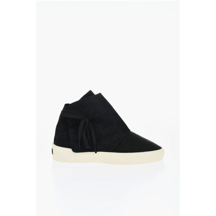 Fear Of God High-Top Leather Aneakers With Bead Details - Image 3