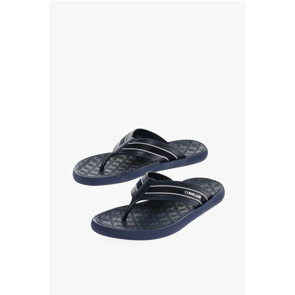 Corneliani Logoed Rubber Flip-Flops