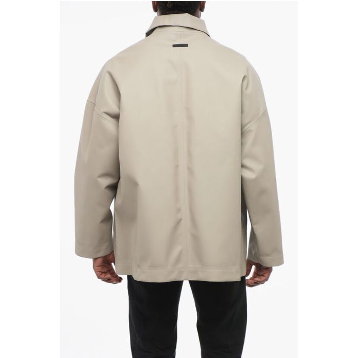 Fear Of God Zip-up Monochrome Nylon Windbreaker - Image 2