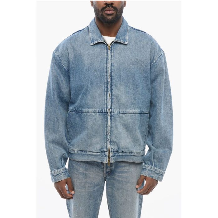 Fear Of God Front Zipped Denim Jacket