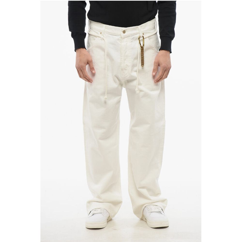 Darkpark Regular Fit DAVID Denims with Drawstring and Chain 28cm