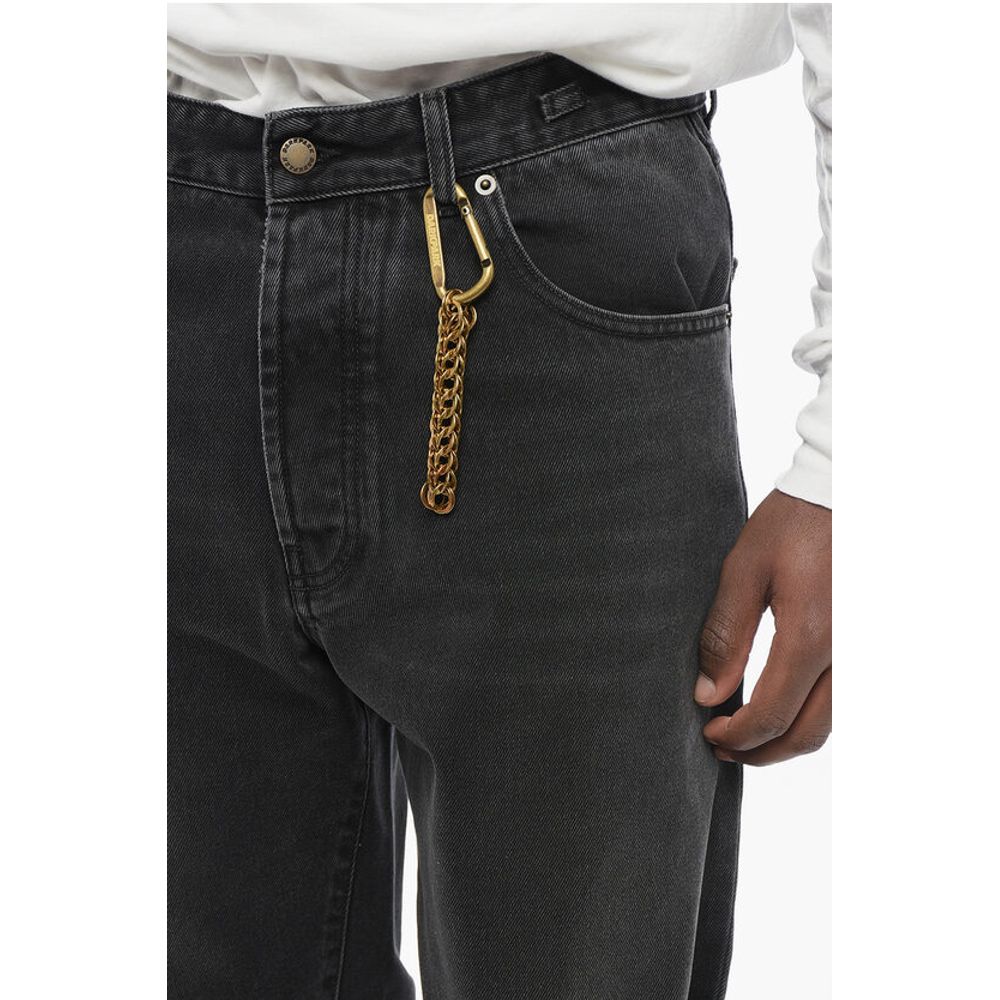 Darkpark Regular Fit MARK Stone Washed Denims with Chain 23cm - Image 3
