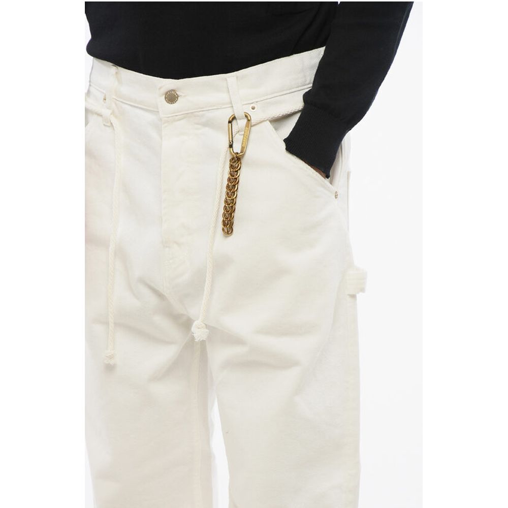 Darkpark Regular Fit DAVID Denims with Drawstring and Chain 28cm - Image 3