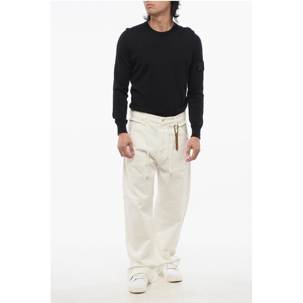 Darkpark Regular Fit DAVID Denims with Drawstring and Chain 28cm - Image 4