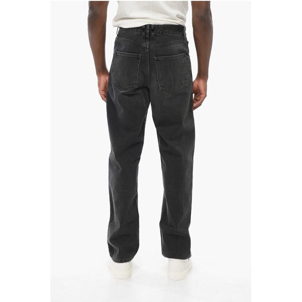 Darkpark Regular Fit MARK Stone Washed Denims with Chain 23cm - Image 6