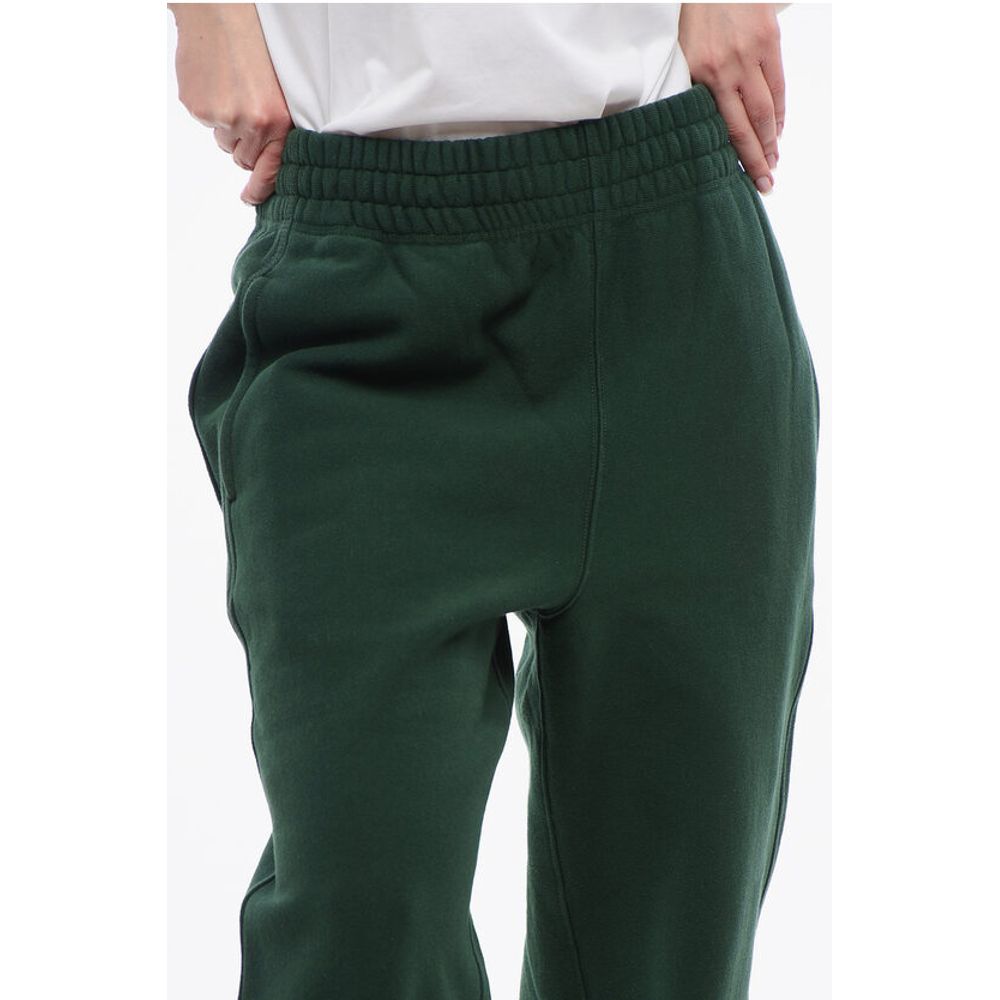 Burberry Fleeced Cotton Sweatpants with Cuffs - Image 3