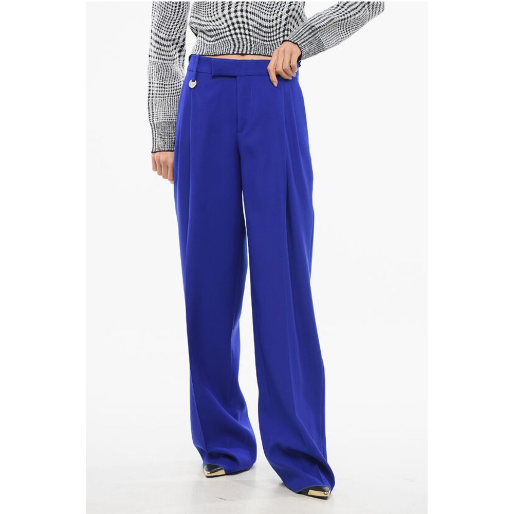Burberry Pleated Wide-leg Pants