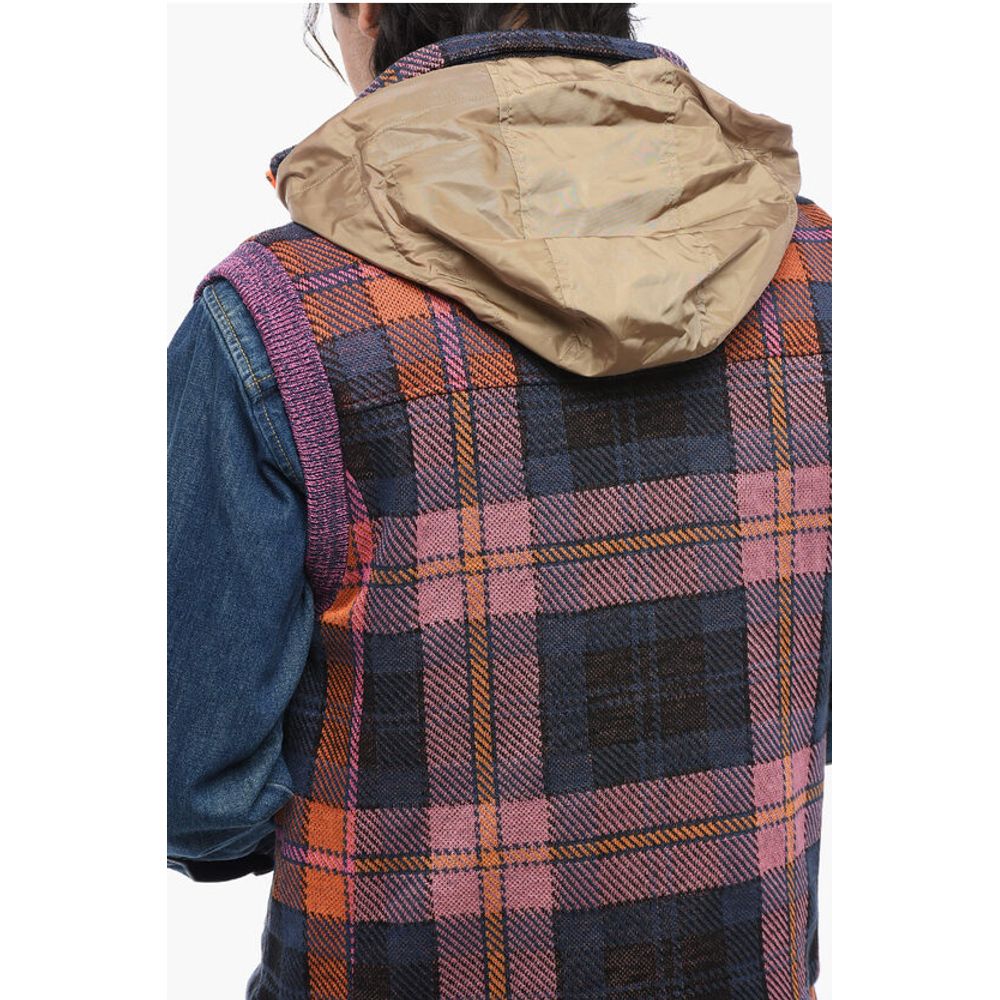 Dior Linen-blended Vest with Removable Hood - Image 7