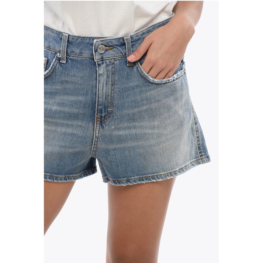 Department 5 Denim JERRY Shorts with Visible Stitching - Image 3