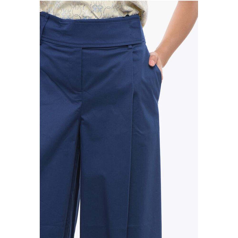 PINKO Single Pleated Palazzo Pants with Hidden Closure - Image 2