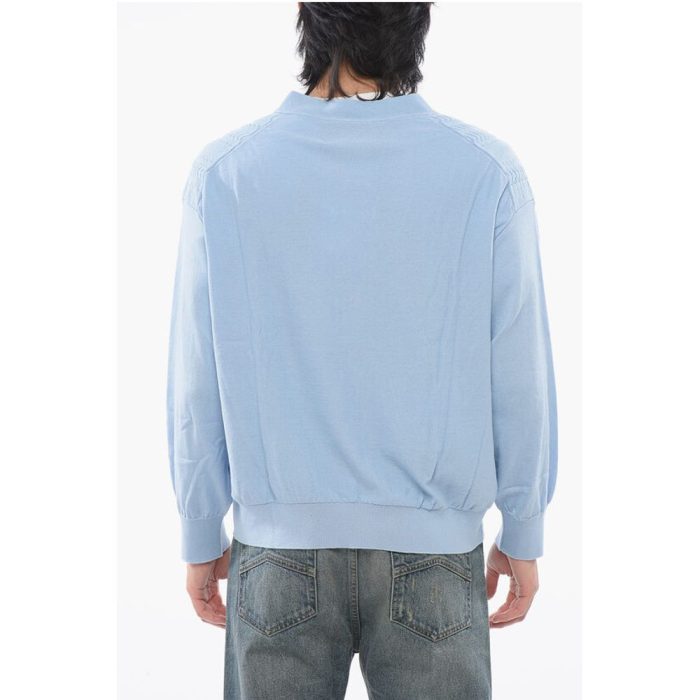 Viktor & Rolf Cotton Blend Cable Knit Cardigan - Image 2