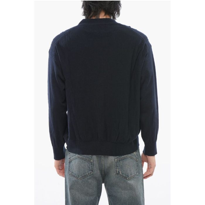 Viktor & Rolf Cotton Blend Cable Knit Cardigan - Image 2
