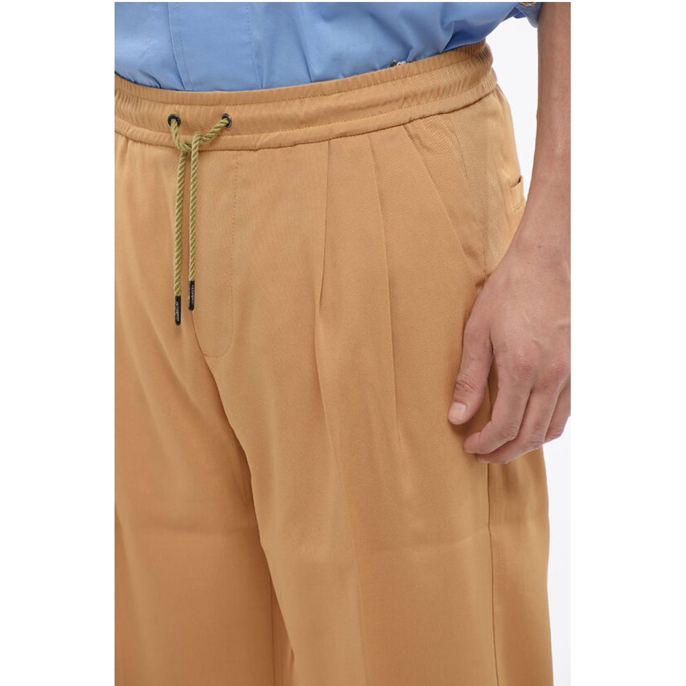 Viktor & Rolf Drawstringed Waist Chinos Pants - Image 3