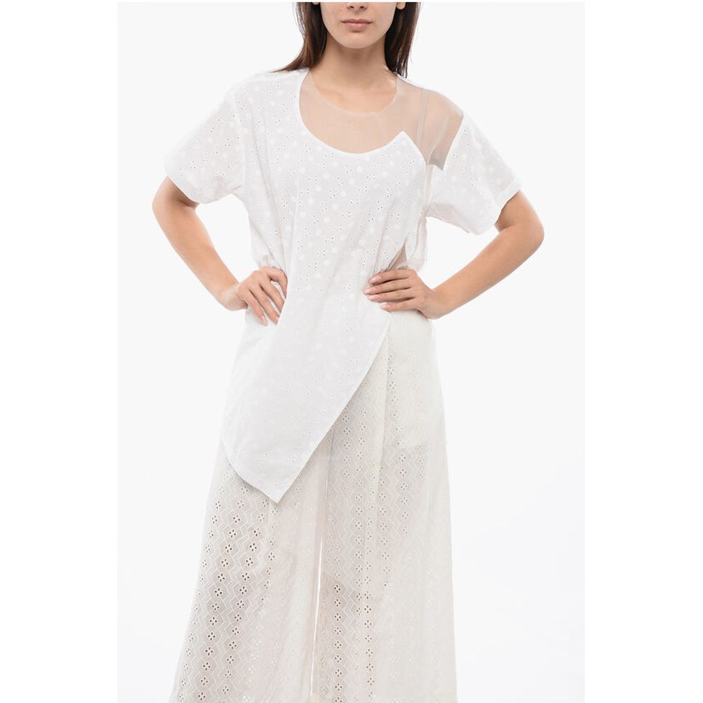 Viktor & Rolf Sangallo FLOATING TIME T-shirt With Mesh Detail