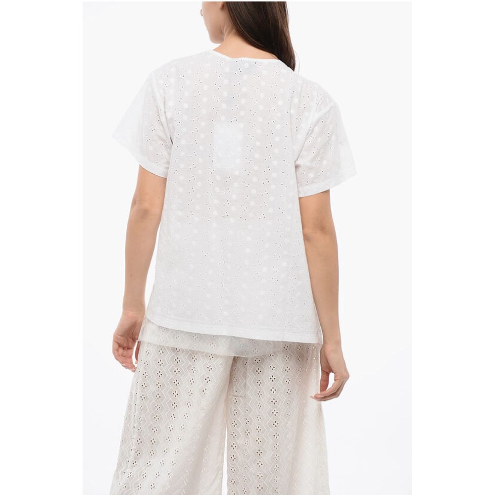 Viktor & Rolf Sangallo FLOATING TIME T-shirt With Mesh Detail - Image 2