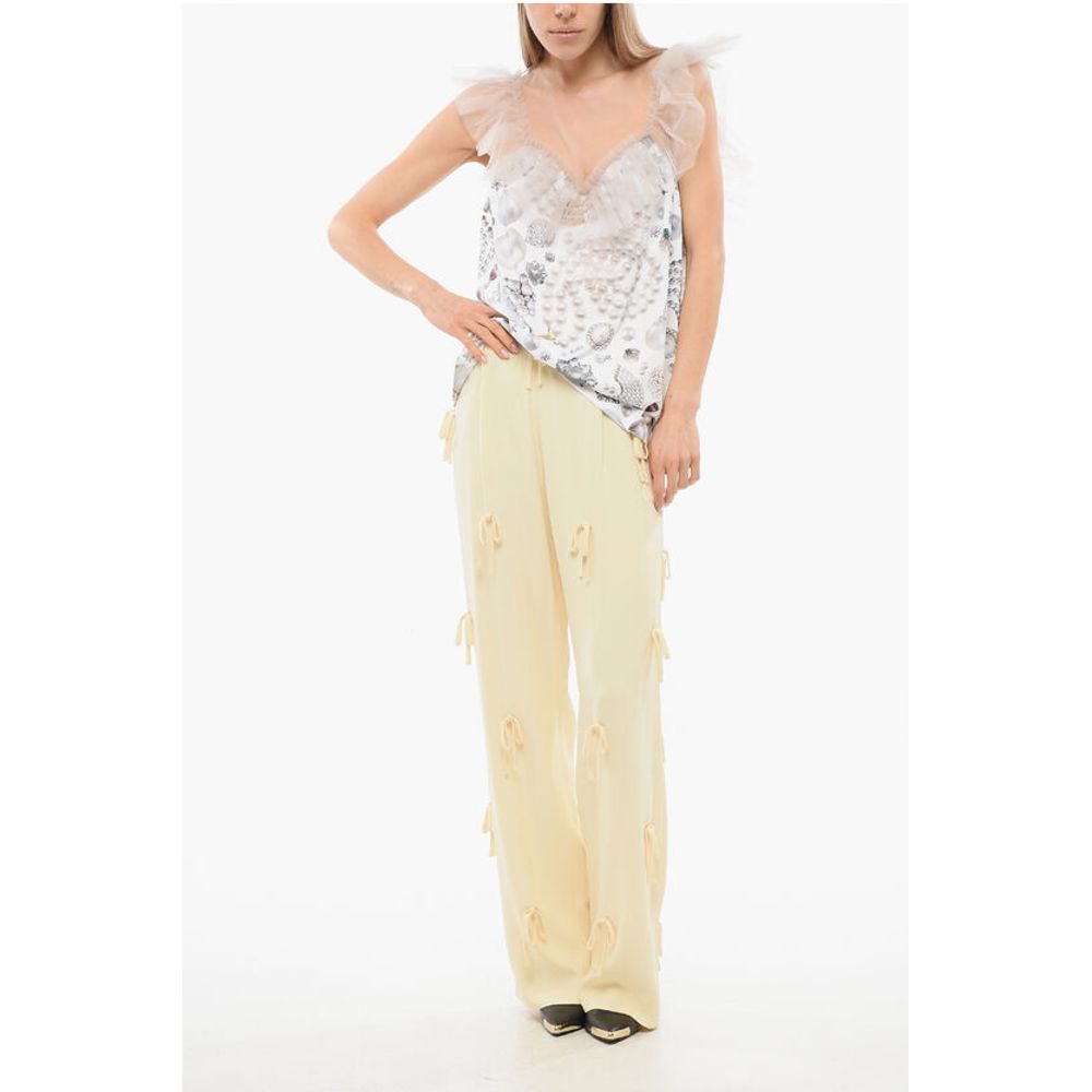 Viktor & Rolf TULLE Flared BAD OF BOWS 2 Pants - Image 4