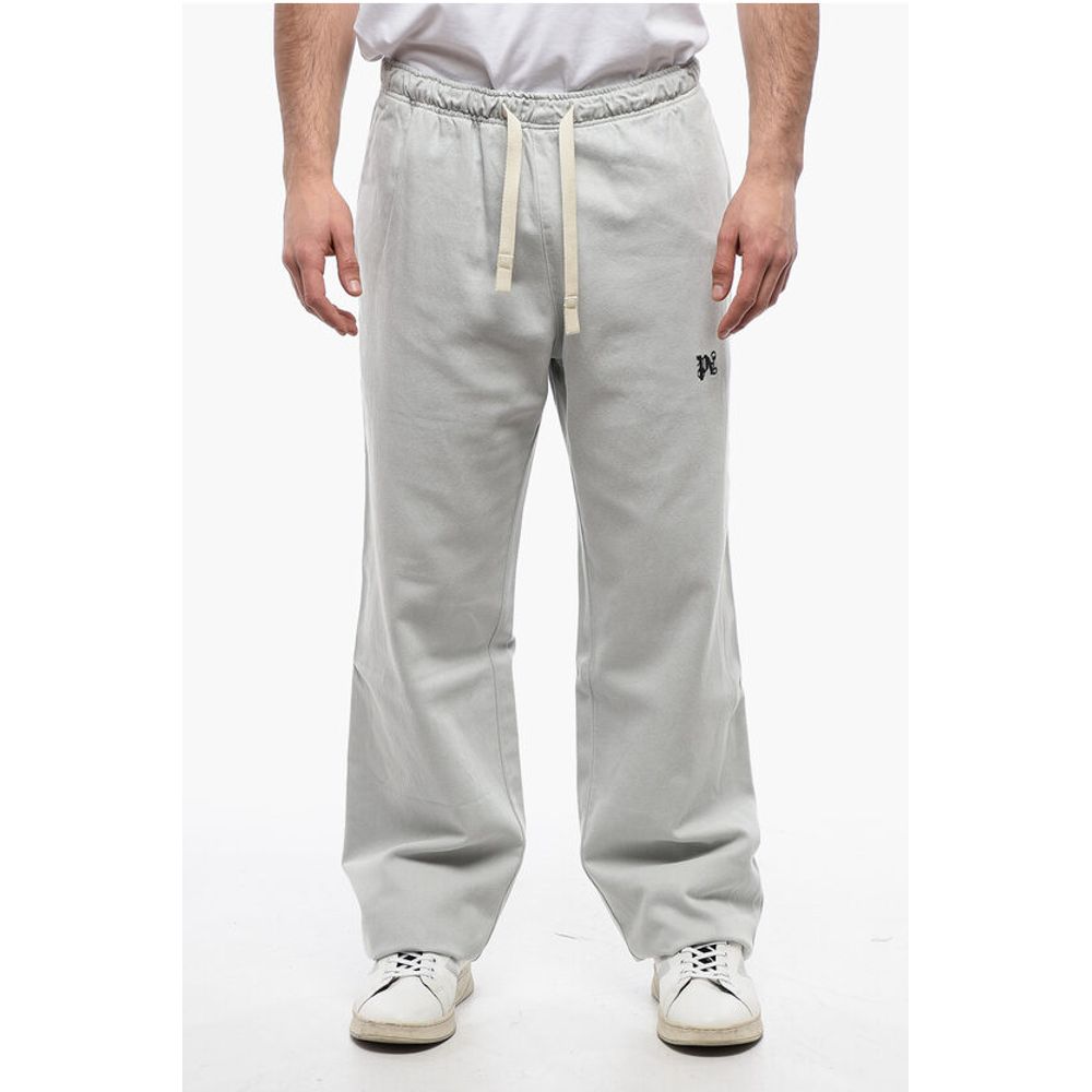 Palm Angels Cotton Blend TRAVEL Joggers with Elastic Waistband