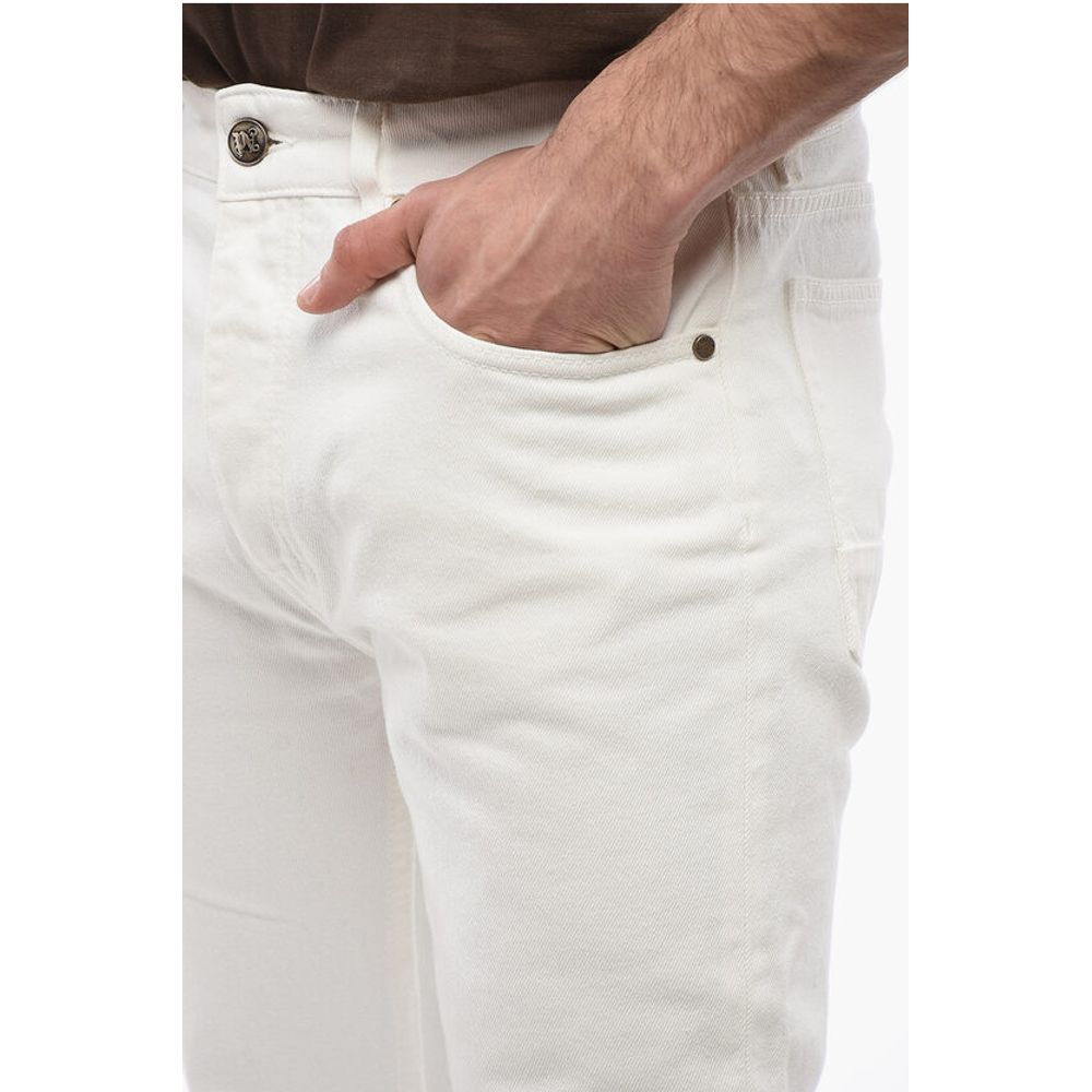 Palm Angels 5-Pocketed Slim Fit Denims with Belt Loops 18cm - Image 3