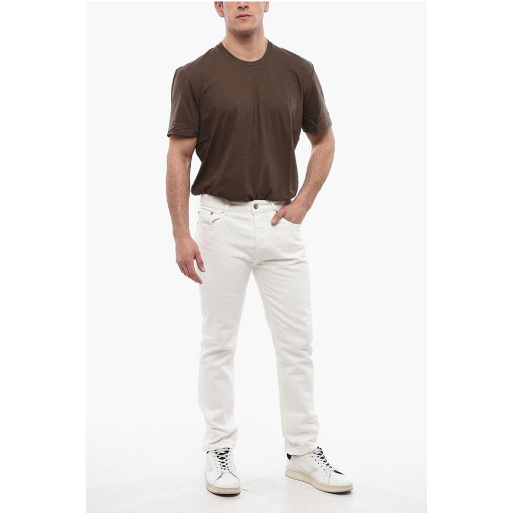 Palm Angels 5-Pocketed Slim Fit Denims with Belt Loops 18cm - Image 4