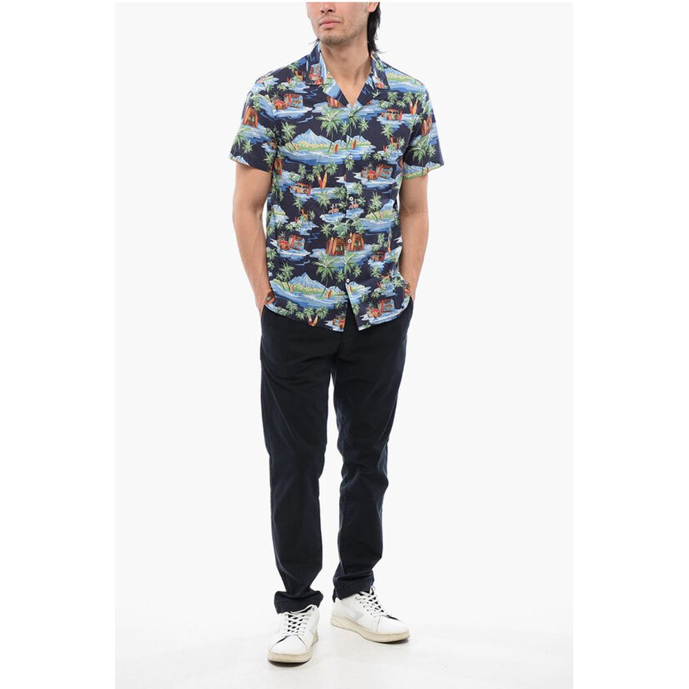 Altea Allover Print Short Sleeved Shirt - Image 4