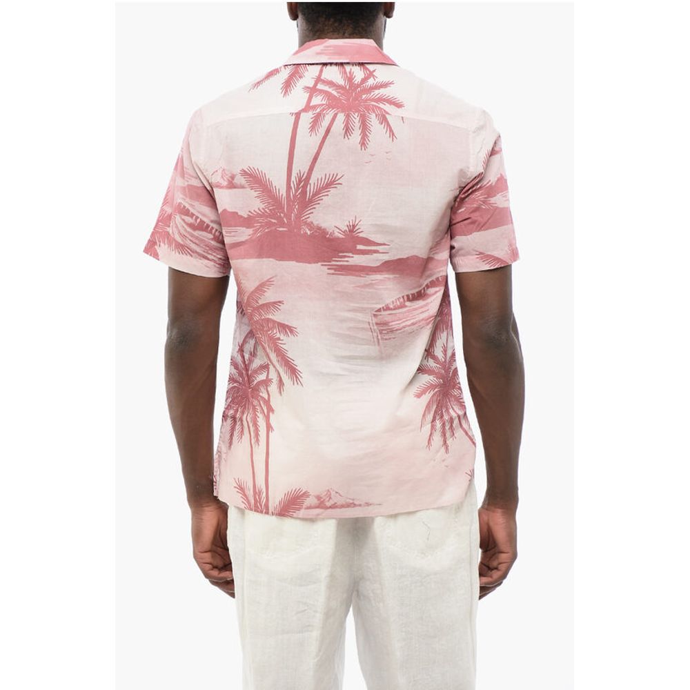 Altea Palms Print Short Sleeved Shirt - Image 2