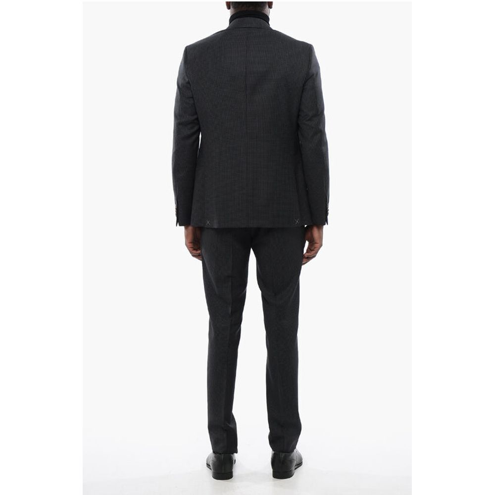 Corneliani CC COLLECTION Single-breasted RIGHT Suit with Flap Pockets - Image 4