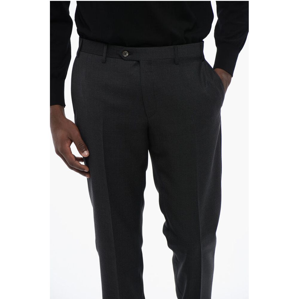 Corneliani CC COLLECTION Single-breasted RIGHT Suit with Flap Pockets - Image 8