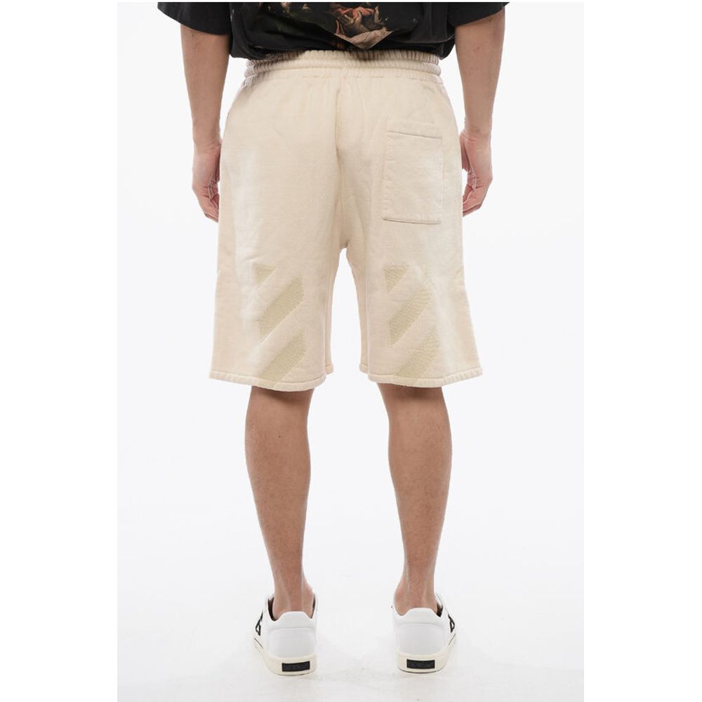 Off-White Embroidered ANGORA CORNELY Shorts - Image 2