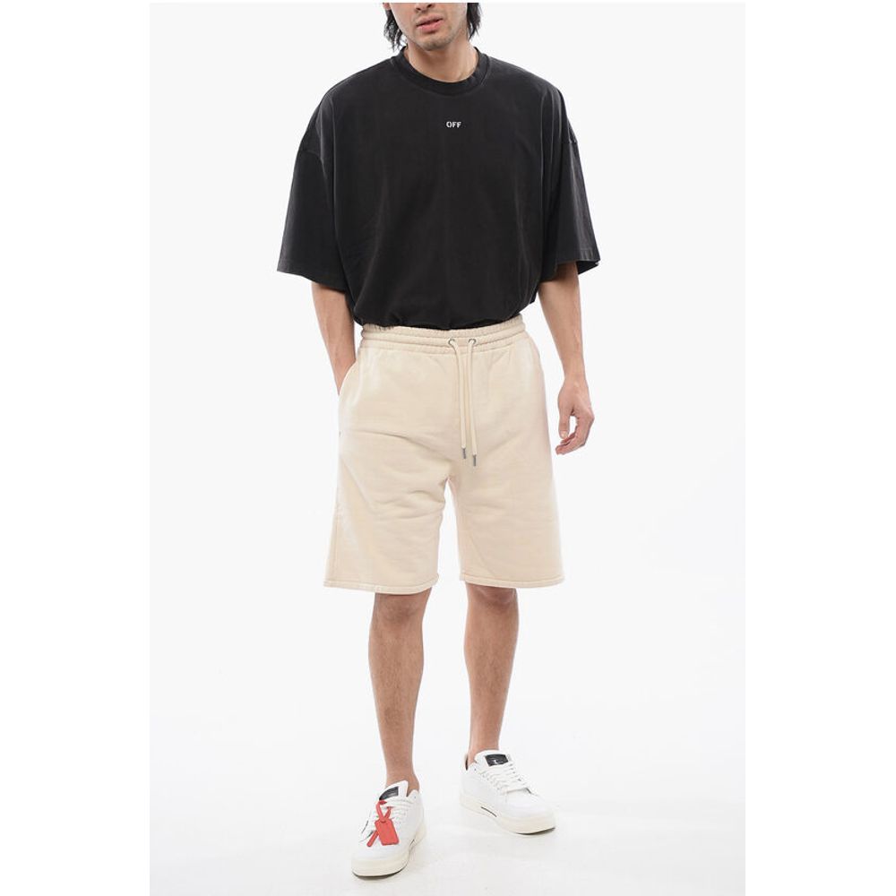 Off-White Embroidered ANGORA CORNELY Shorts - Image 4