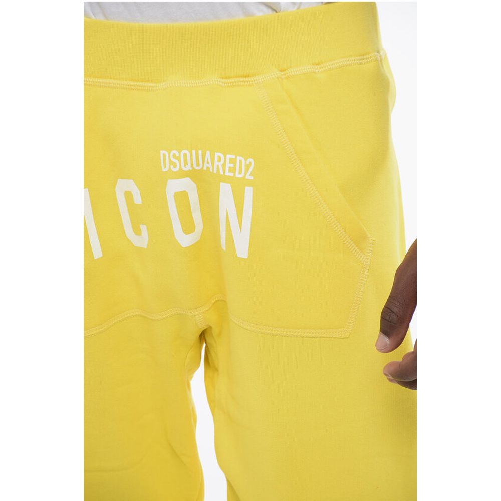 Dsquared² ICON Cotton Printed Joggers - Image 3