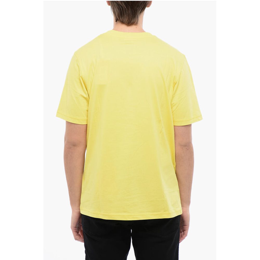 Diesel RED TAG Cotton T-JUST-N10 Crew-neck T-shirt with Velvet Logo - Image 2