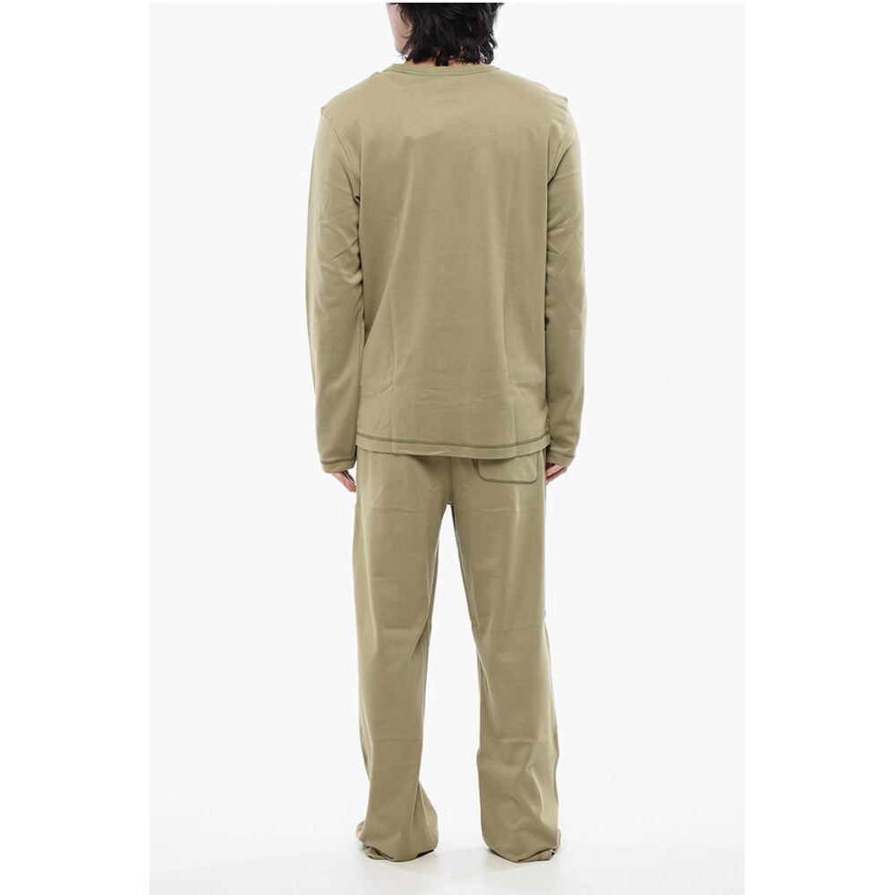 Diesel Lightweight Cotton UMSET-ARAMIS Long Pyjamas Set - Image 2