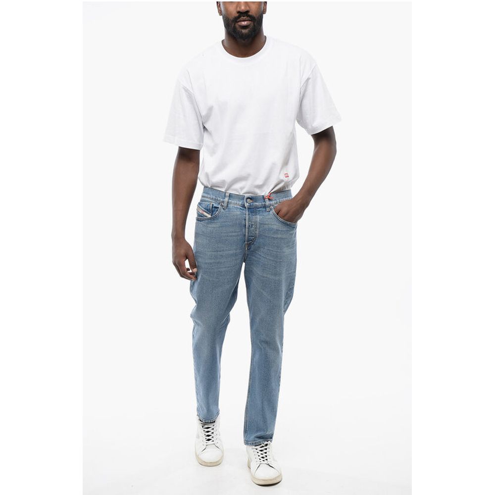 Diesel LIBRARY Mid Waist 2005 D-FINING Regular Fit Jeans 17cm L32 - Image 4