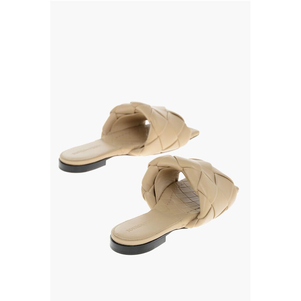 Bottega Veneta Woven Leather LIDO Sliders - Image 2
