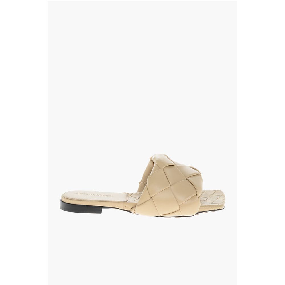 Bottega Veneta Woven Leather LIDO Sliders - Image 3