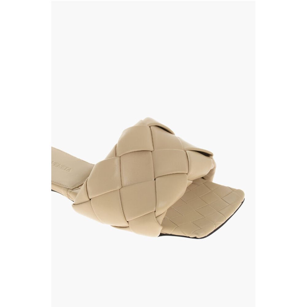 Bottega Veneta Woven Leather LIDO Sliders - Image 4