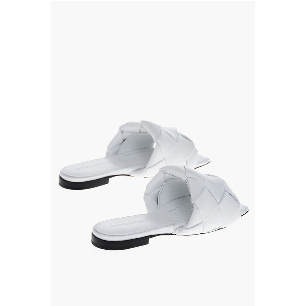 Bottega Veneta Woven Leather LIDO Sliders - Image 2