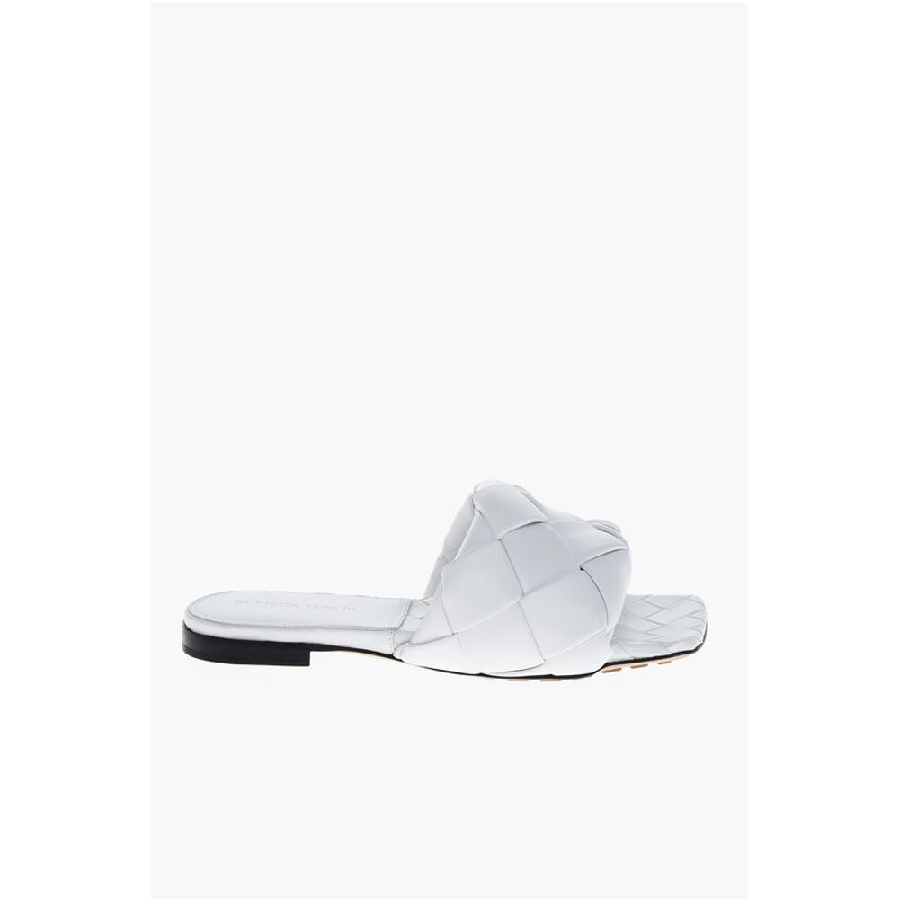Bottega Veneta Woven Leather LIDO Sliders - Image 3
