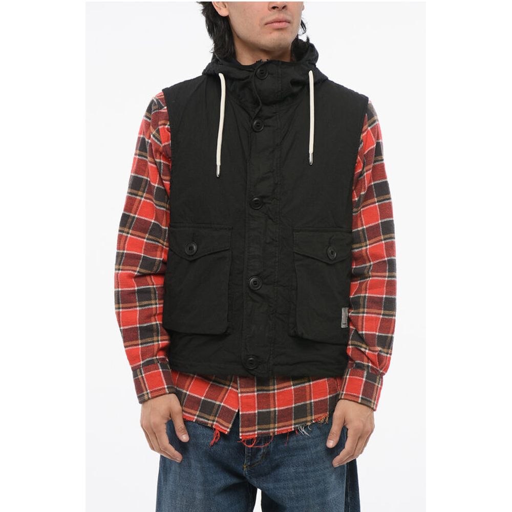 Armani EMPORIO Nylon Vest with Utility Pockets