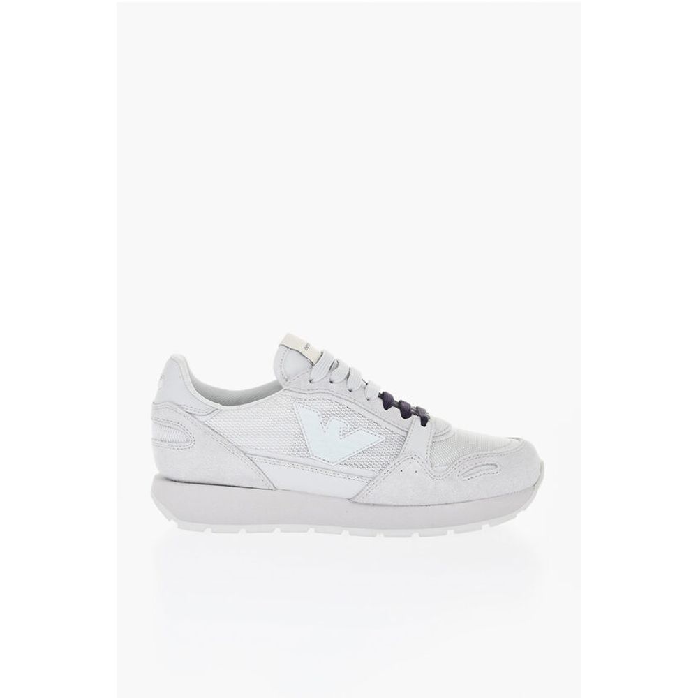 Armani Logoed Low-Top Sneakers With Contrasting Laces - Image 3