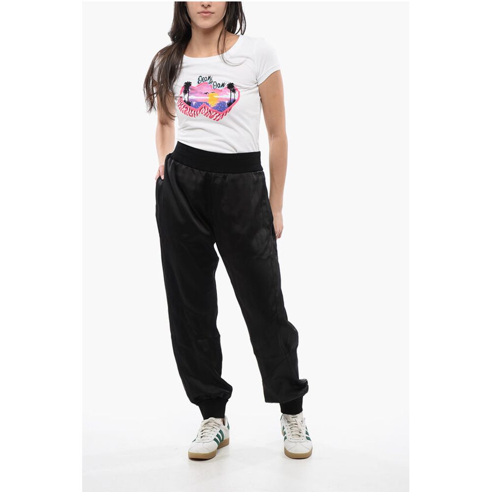 Dsquared² Satin UNDER THE BRIDGE Track Pants - Image 4